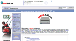 Desktop Screenshot of cdrom-guide.com